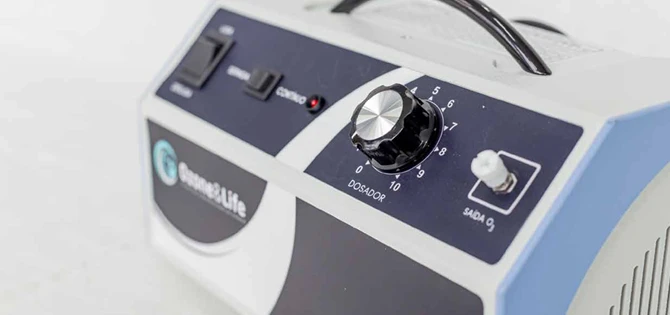 Fotografía de equipo modelo 1.5RM de ozono&life